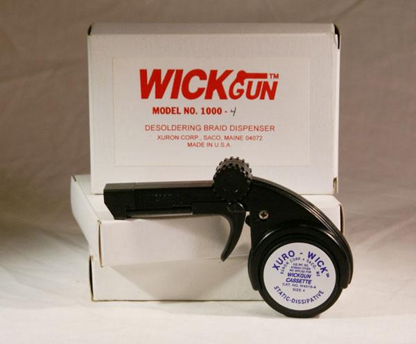 Xuron WickGun Desoldering 2.5mm No Clean Flux Braid Dispenser/Cutter