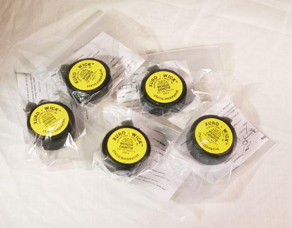 Xuron WickGun Desoldering 1.4mm Rosin Flux Braid replacement cassette