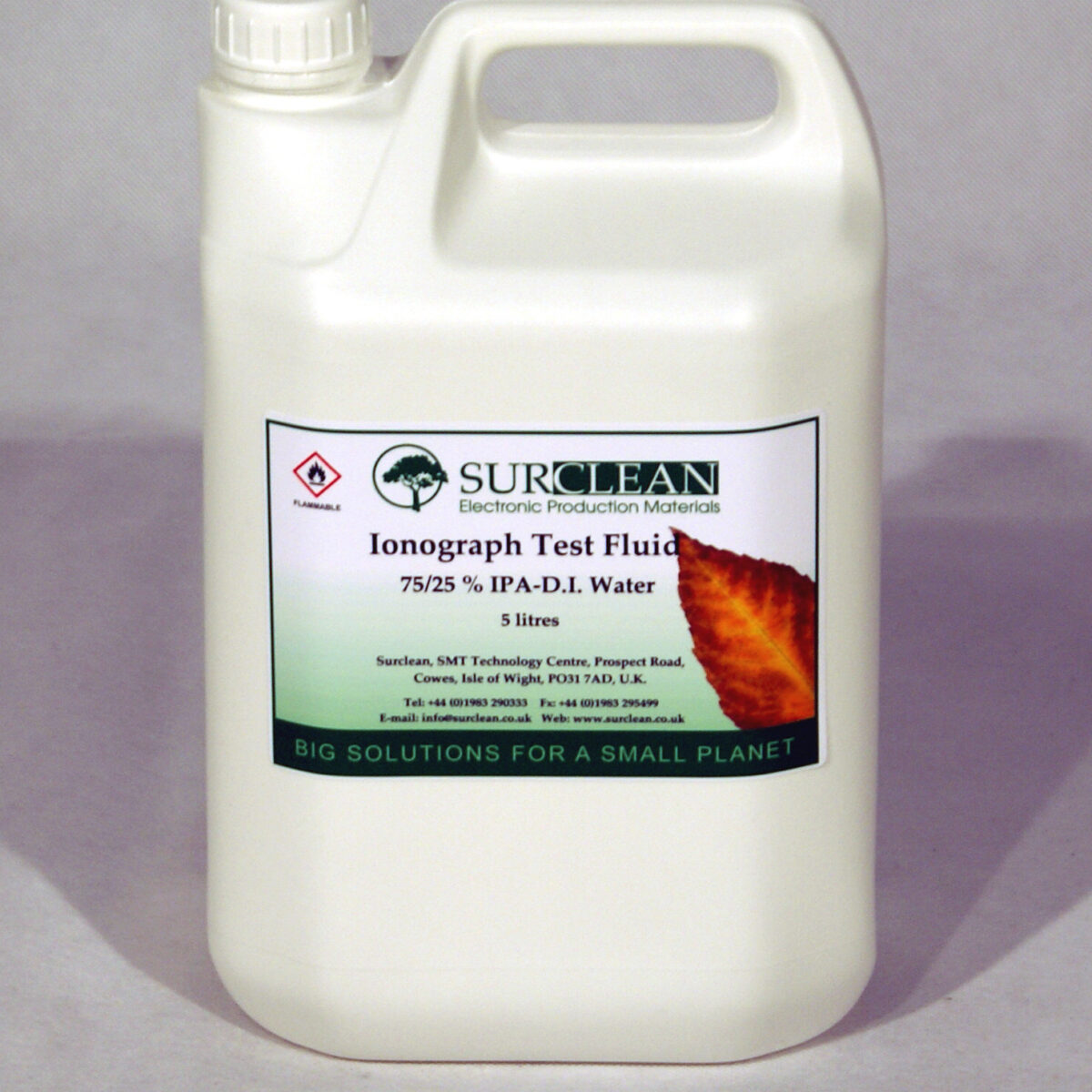 Ionograph Test Fluid 75/25%